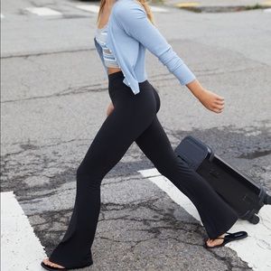 OFFLINE By Aerie Real Me High Waisted Crossover Flare Legging